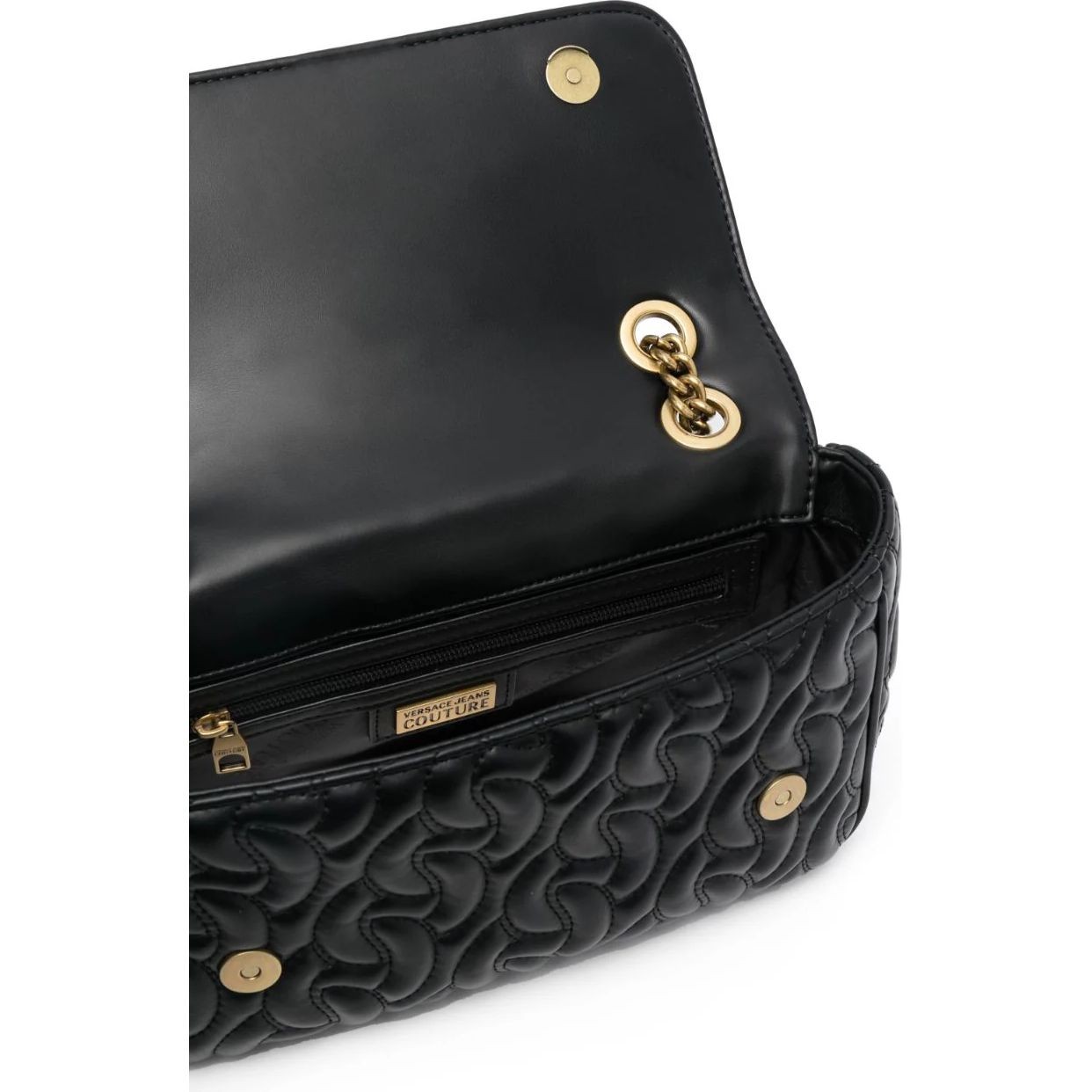 VERSACE JEANS CUTURE Rankinė, krepšys moterims, Juoda, Thelma soft bag 4