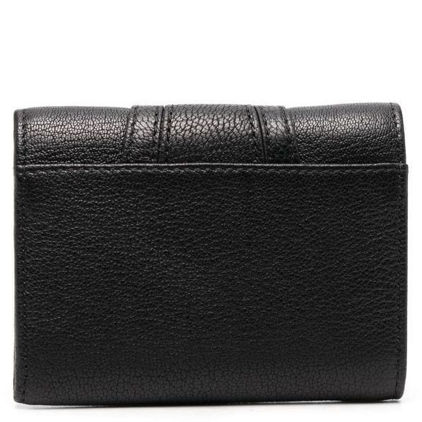 SEE BY CHLOE Rankinė per petį moterims, Juoda, Hana compact wallet 2