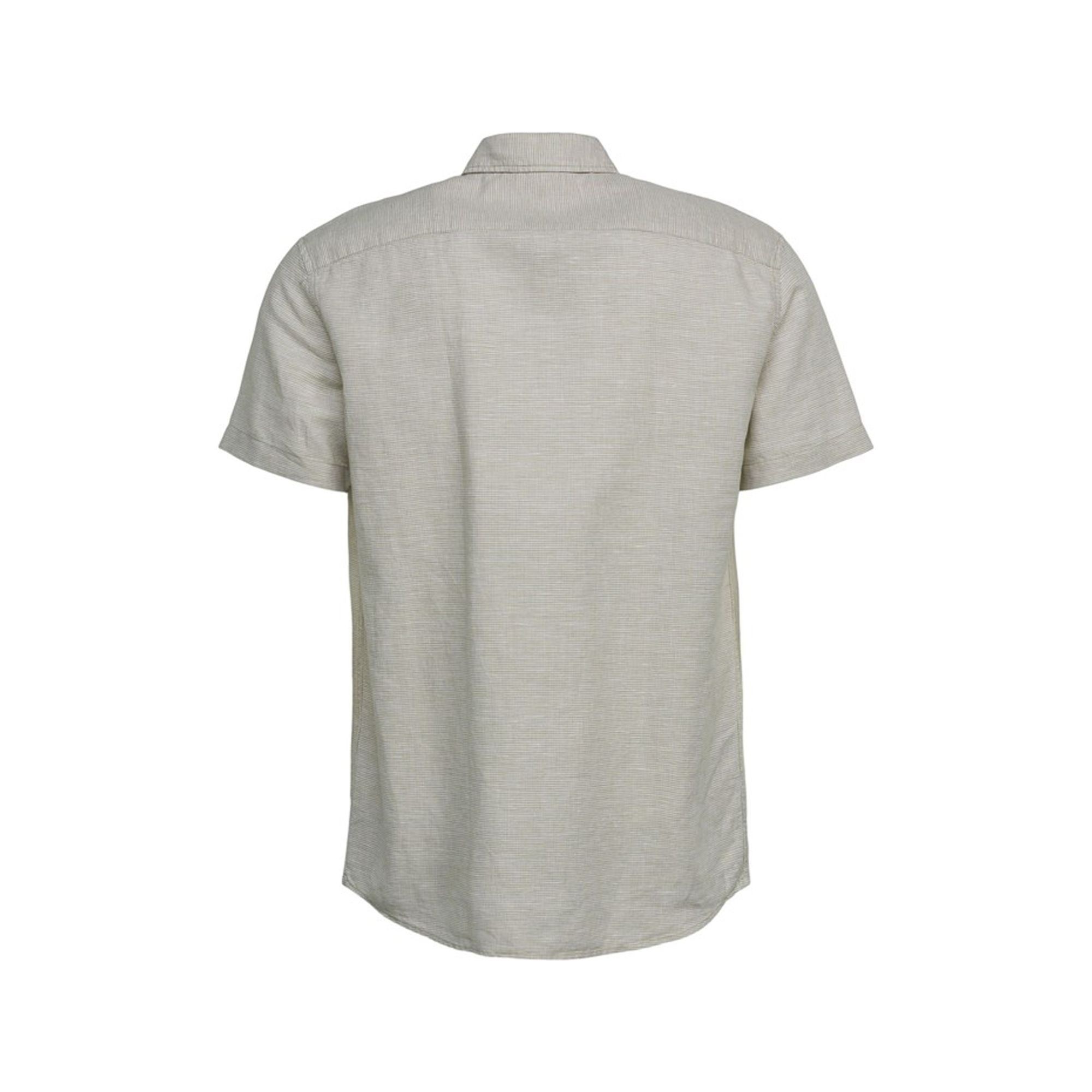 ESPRIT Trumpomis rankovėmis marškiniai vyrams, Linen Hndstooth 2