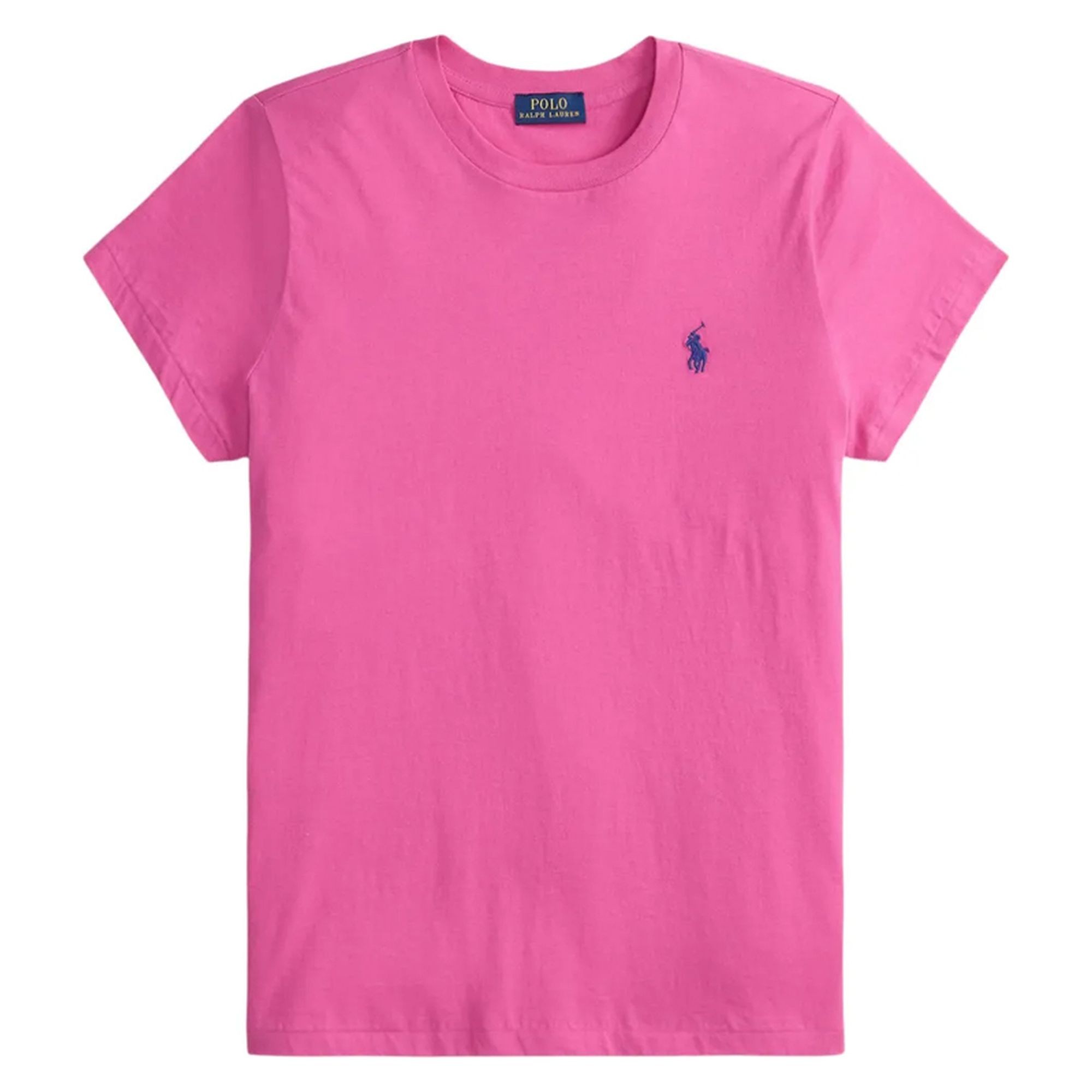 POLO RALPH LAUREN Marškinėliai trump. rankovėmis moterims, Rožinė, Knit-t-shirt 1