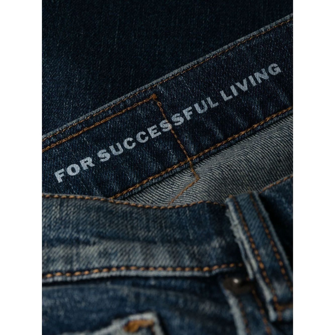 DIESEL Tiesūs džinsai -vyrams, Mėlyna, 2019 d-strukt l.32 trousers 3