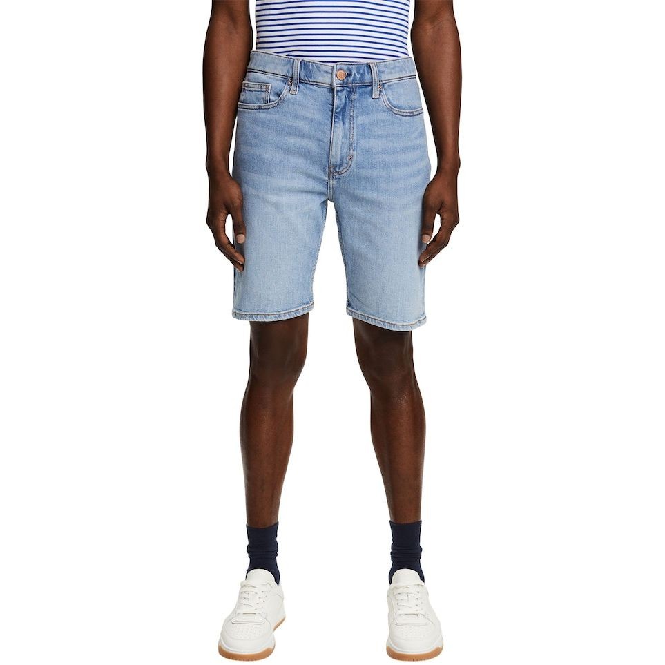 ESPRIT Šortai vyrams, Mėlyna, rcs strght Shorts 2
