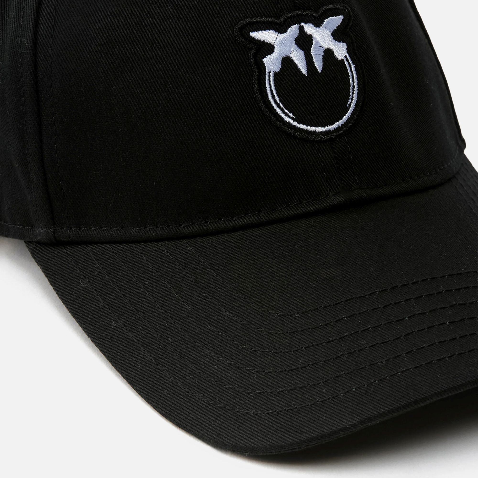 PINKO Kepurė moterims, Juoda, Break dance baseball cap 3