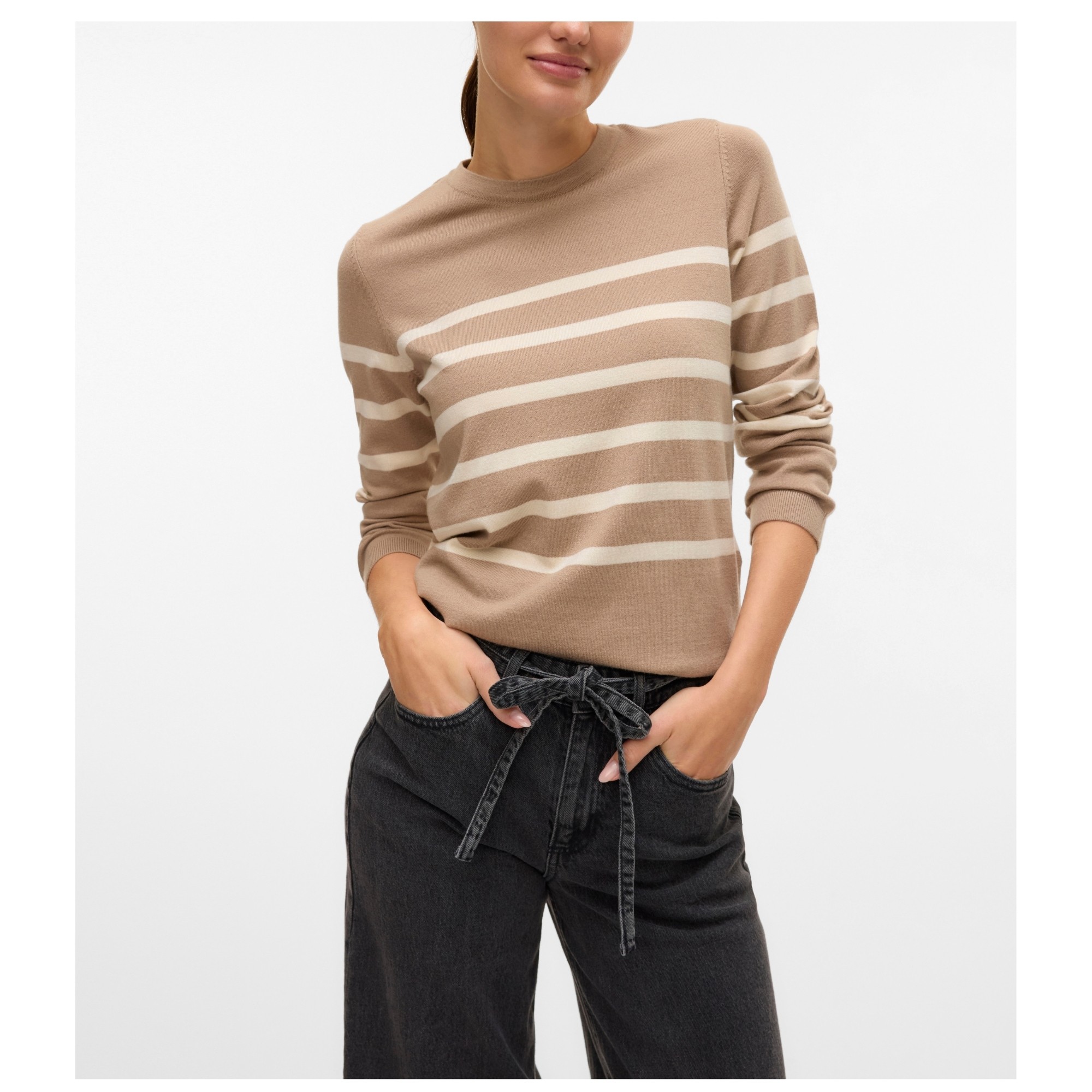 VERO MODA Megztinis moterims, Ruda, Saba 2