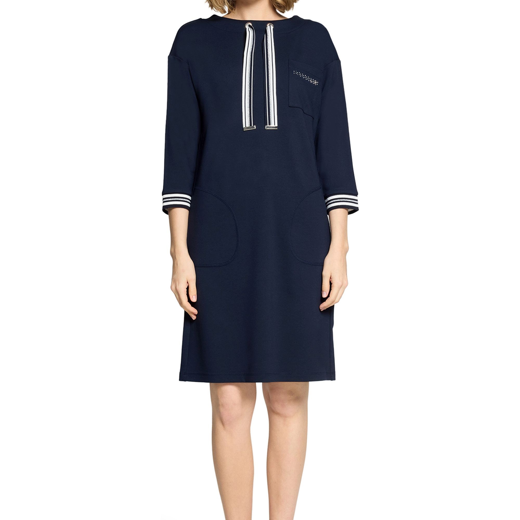 SO COSY Midi suknelė moterims, Mėlyna, Mot.suknelė 3