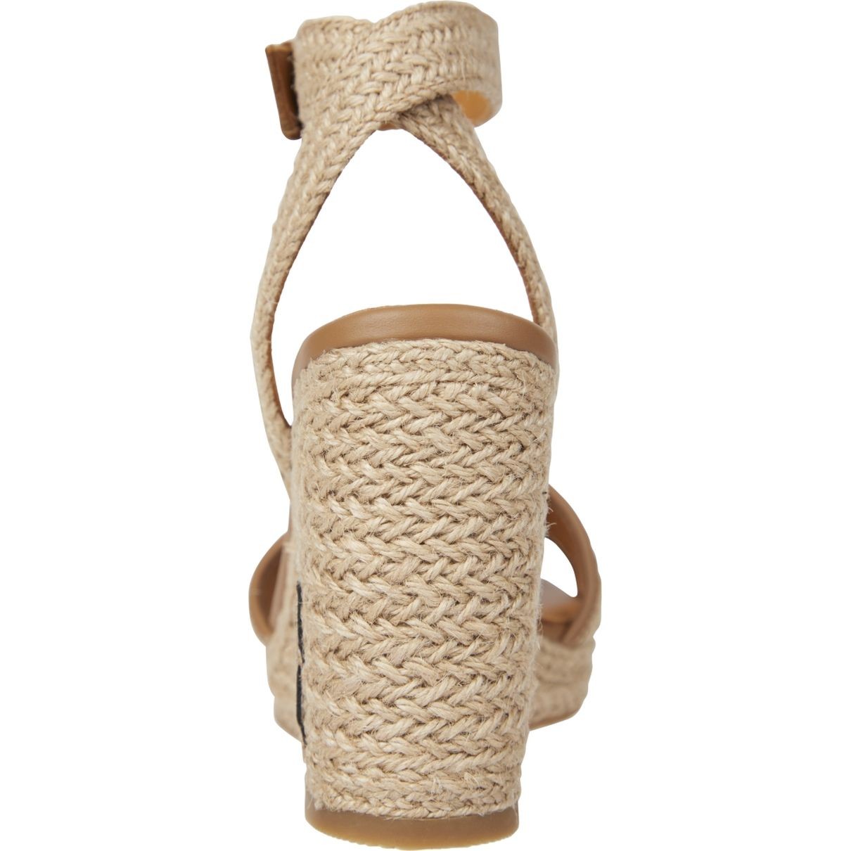 TOMMY HILFIGER Basutės moterims, Smėlio, Rope high wedge sandal 4