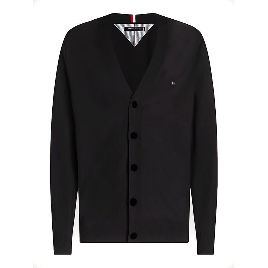 TOMMY HILFIGER Kardiganas vyrams, Juoda, 1985 cardigan 1