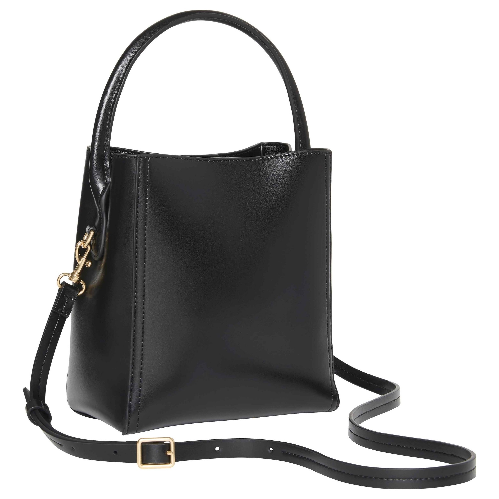 CALVIN KLEIN Rankinė moterims, Juoda, CK buCKet wiTH strap 2