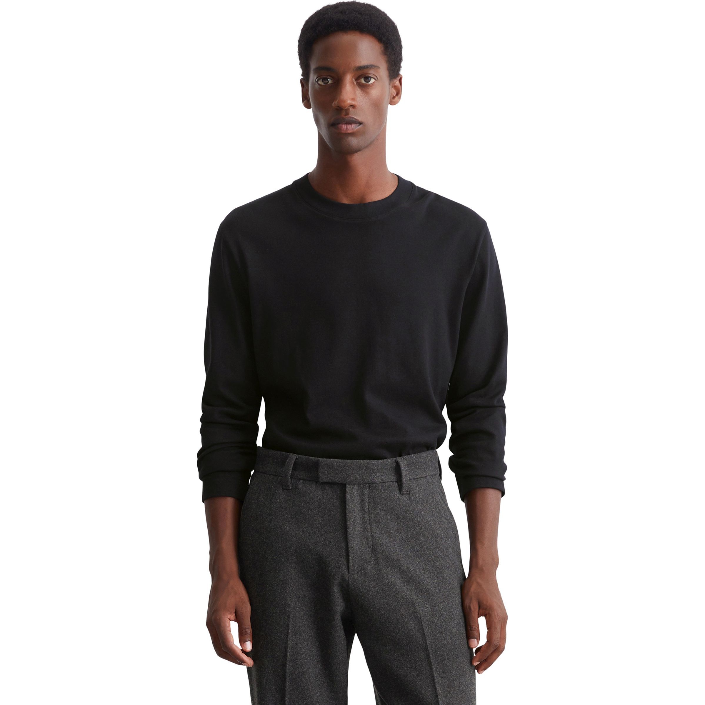 MARC O'POLO Tiesūs džinsai vyrams, Pilka, Straight 429019410198 2