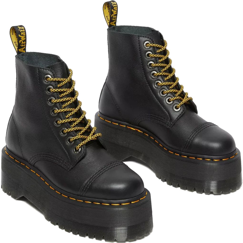 DR. MARTENS Aulinukai moterims, Juoda, Sinclair Max Pisa Booties 5