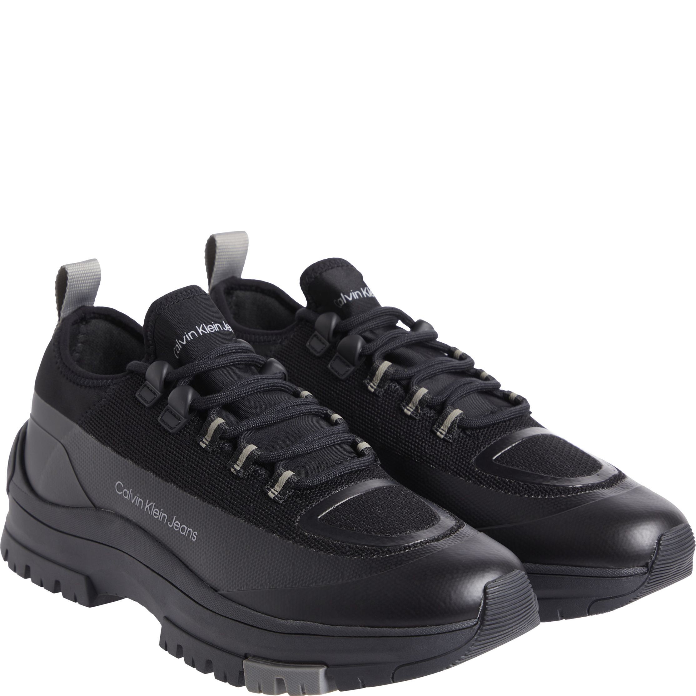 CALVIN KLEIN JEANS Klasikiniai batai vyrams, Juoda, Hybrid shoe laceup 1