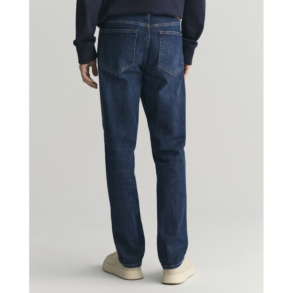 GANT Regular džinsai vyrams, Mėlyna, Regular Gant jeans 8
