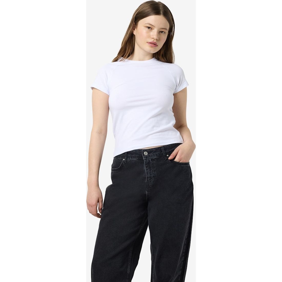 NOISY MAY Marškinėliai moterims, Balta, Katinka top 5