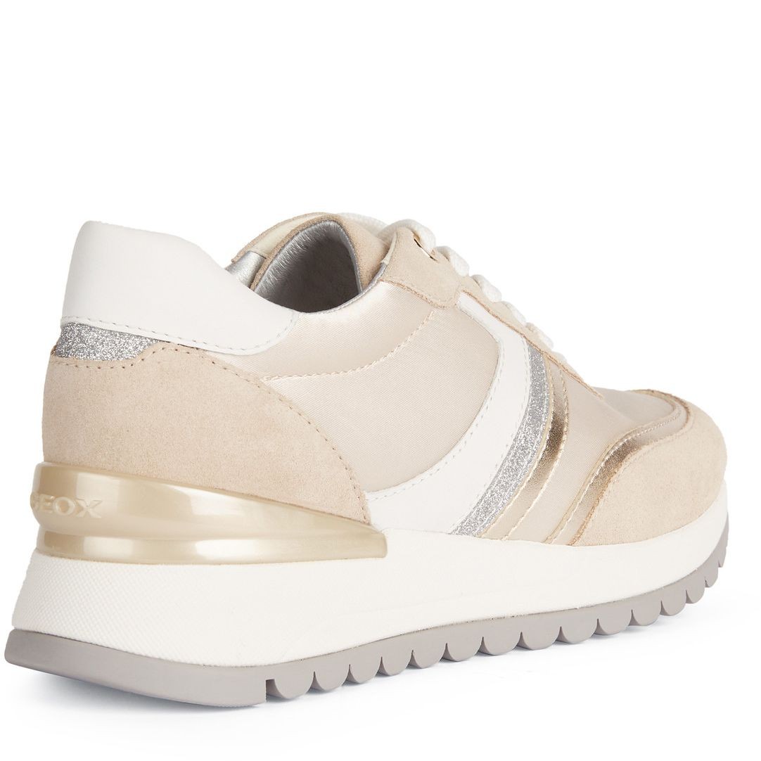 GEOX Sportiniai bateliai moterims, Auksinė, DESYA SPORT SHOES 4