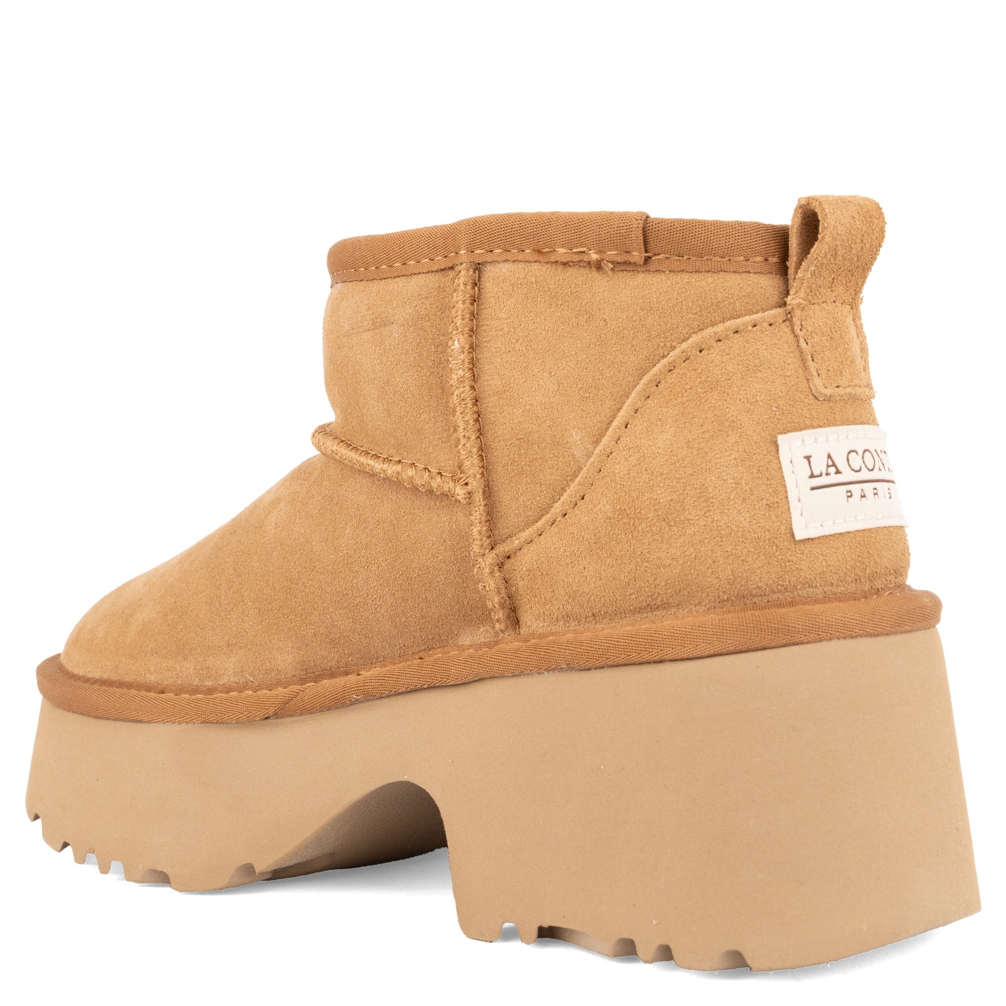 LA CONTE Pašiltinti aulinukai moterims, Ruda, warm boots, lac6013-25208 3