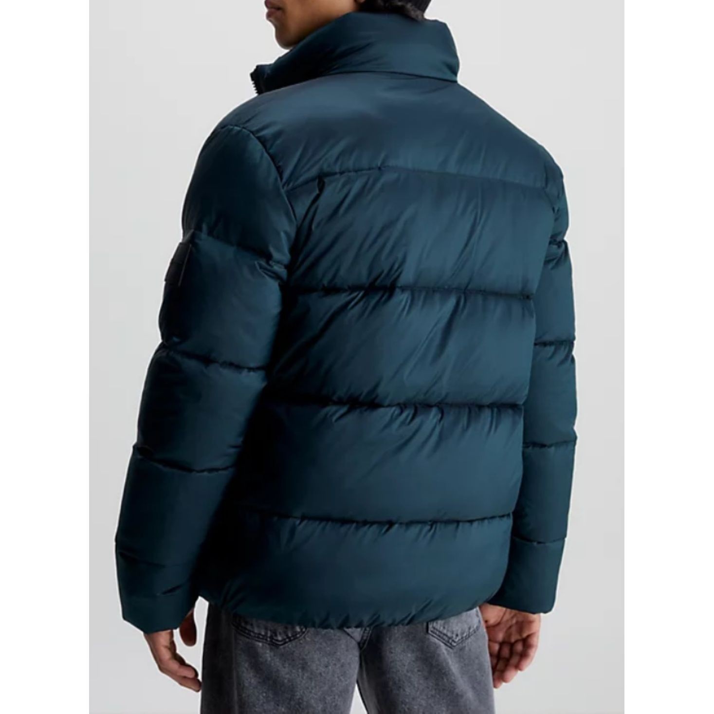 CALVIN KLEIN JEANS Pūkinė striukė vyrams, Mėlyna, Tt ripstop puffer jacket 3