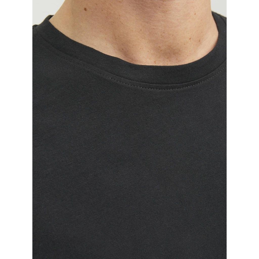 JACK & JONES Marškinėliai ilgom. rankovėmis vyrams, Juoda, Noa tee o-neck 7