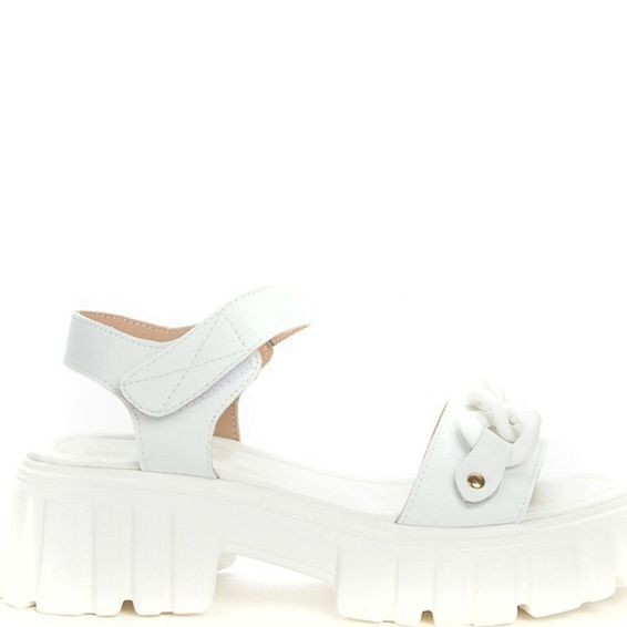 BETSY Basutės moterims, Balta, Sandals 2