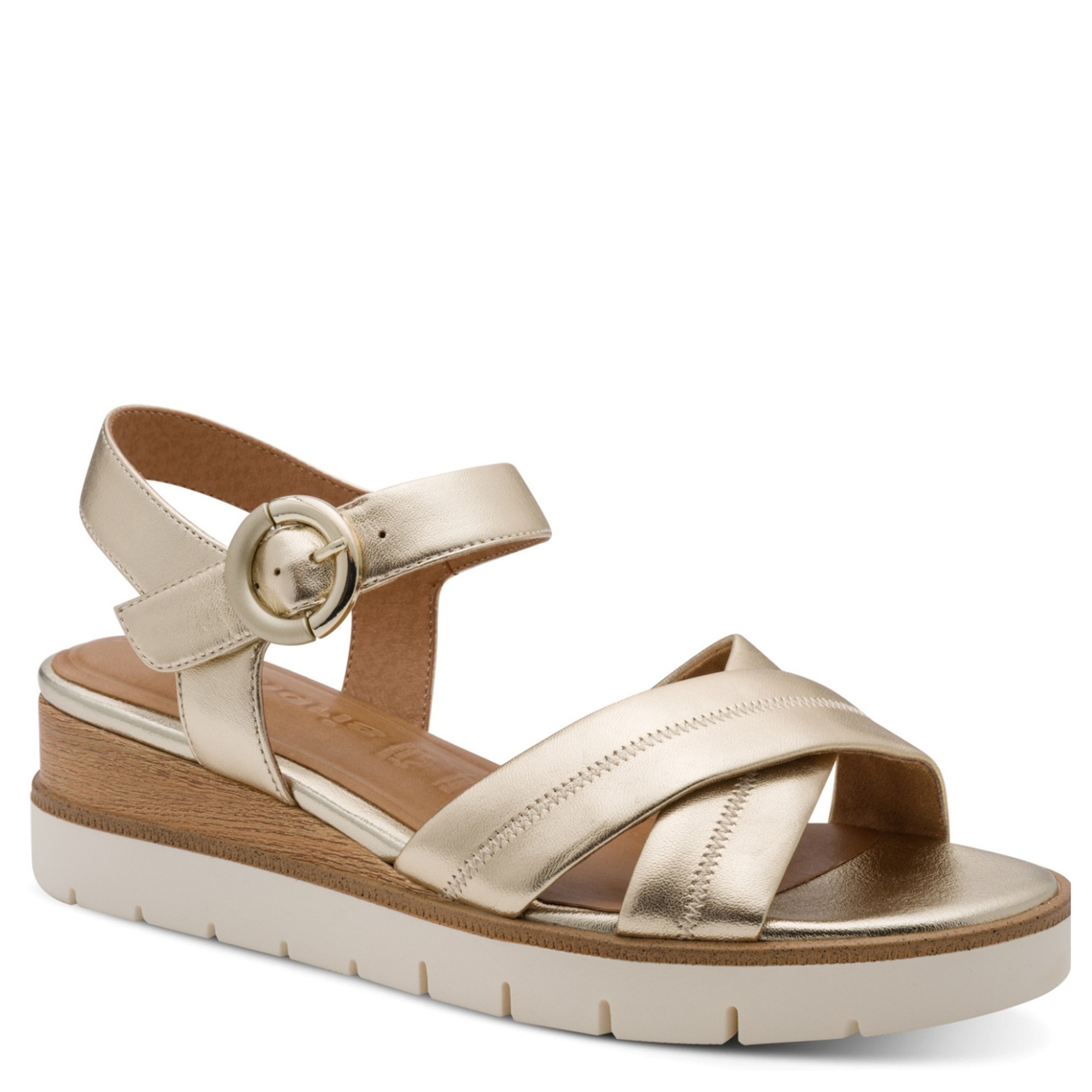 TAMARIS Basutės moterims, Auksinė, Sandals 1