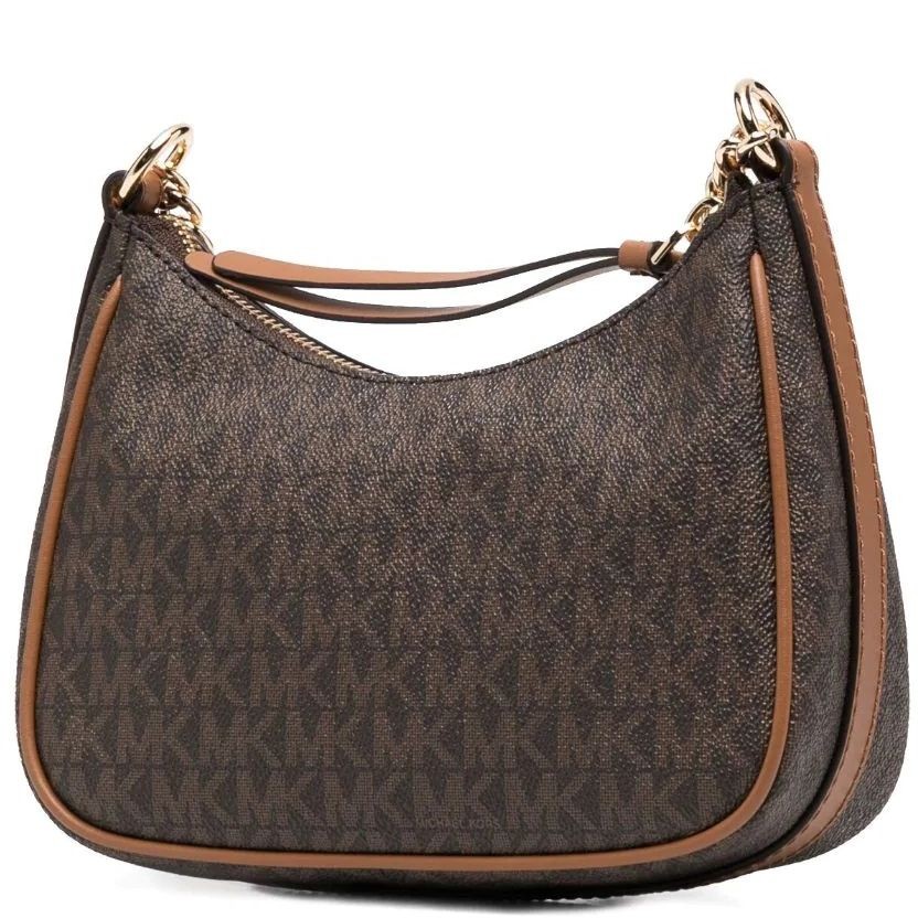 MICHAEL KORS Rankinė per petį moterims, Ruda, Small chain pouchette 2