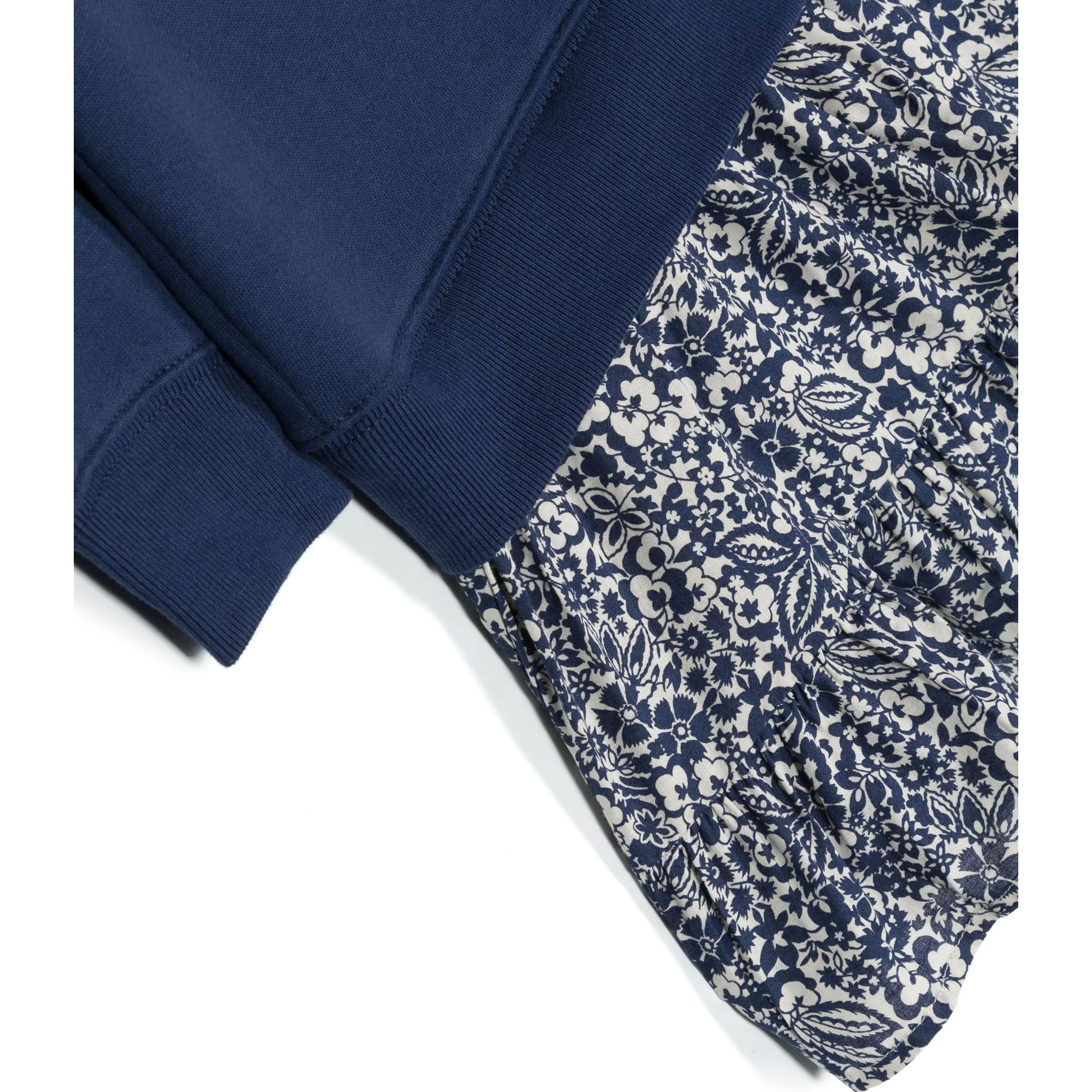 RALPH LAUREN KIDS Midi suknelė mergaitėms, Mėlyna, Long sleeve dress 3