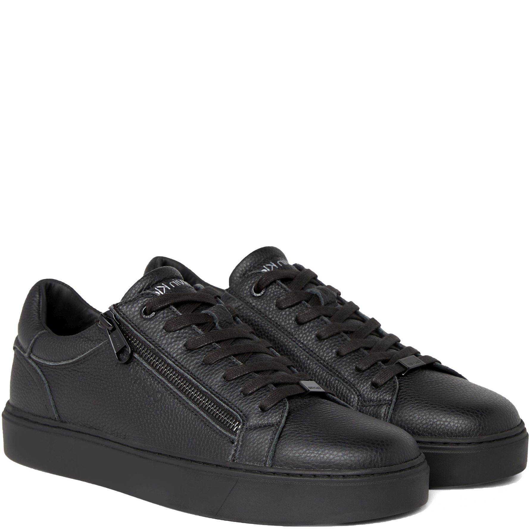 CALVIN KLEIN Laisvalaikio bateliai vyrams, Juoda, Low top lace up leisure 1