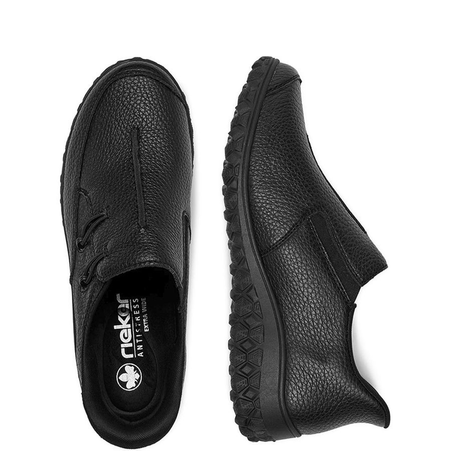 RIEKER Laisvalaikio bateliai moterims, Juoda, Leisure 4