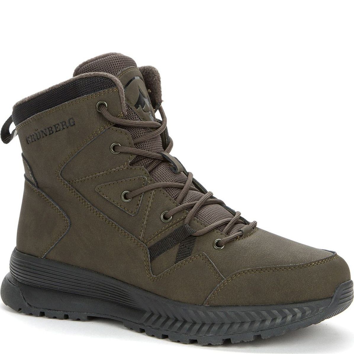 GRUNBERG Aulinukai vyrams, Chaki, Booties