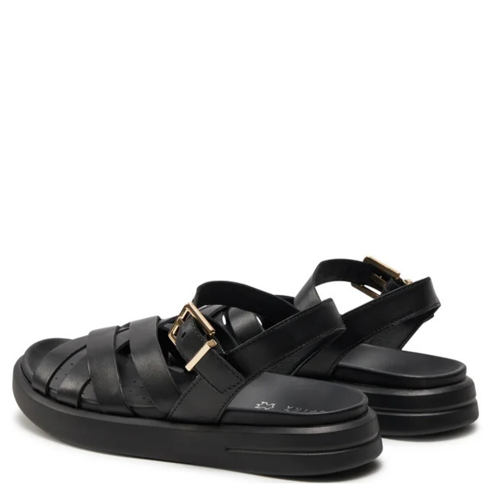 GEOX Basutės moterims, Juoda, Xan2s sandals 4