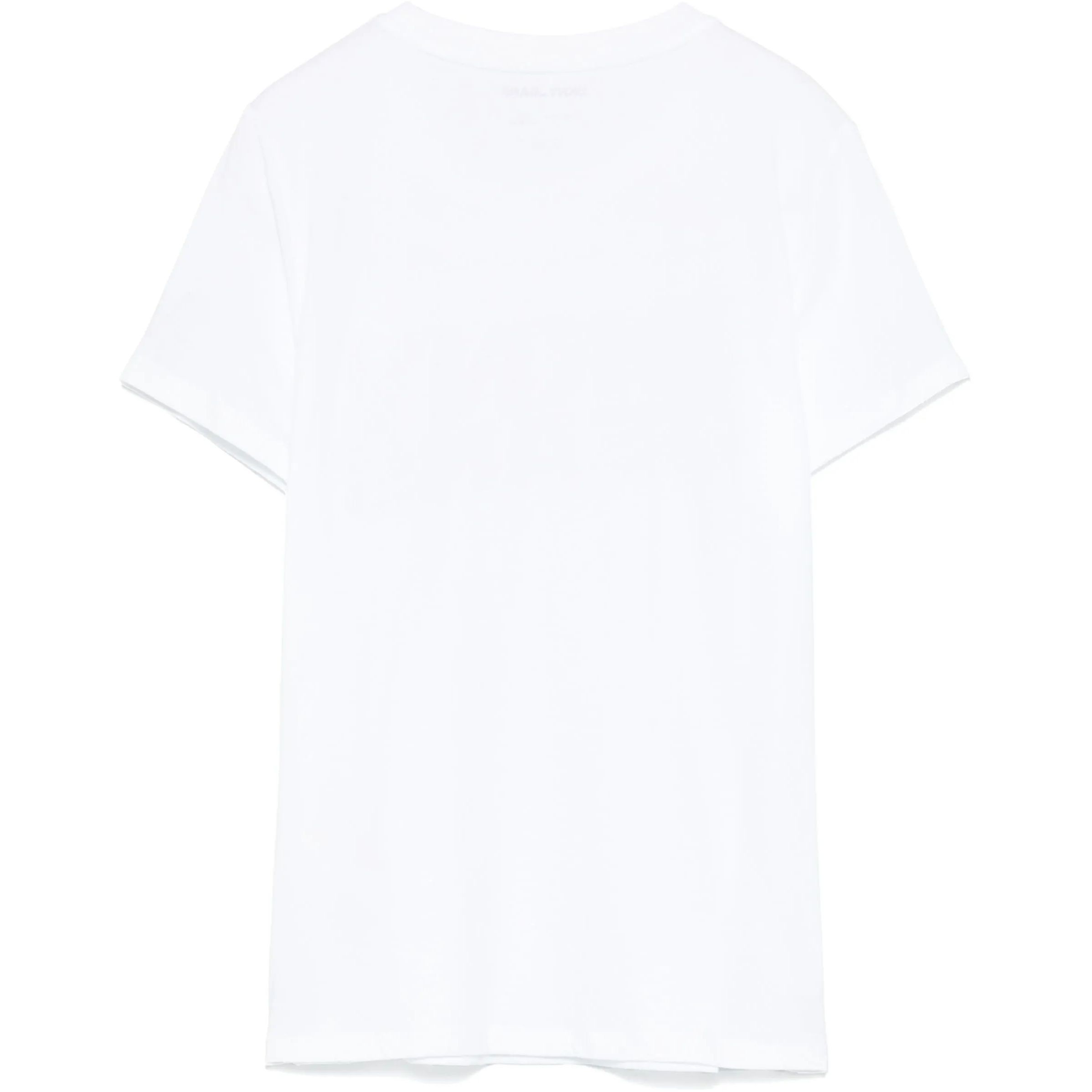 DKNY Marškinėliai trump. rankovėmis moterims, Balta, Rhinestud logo tee 2