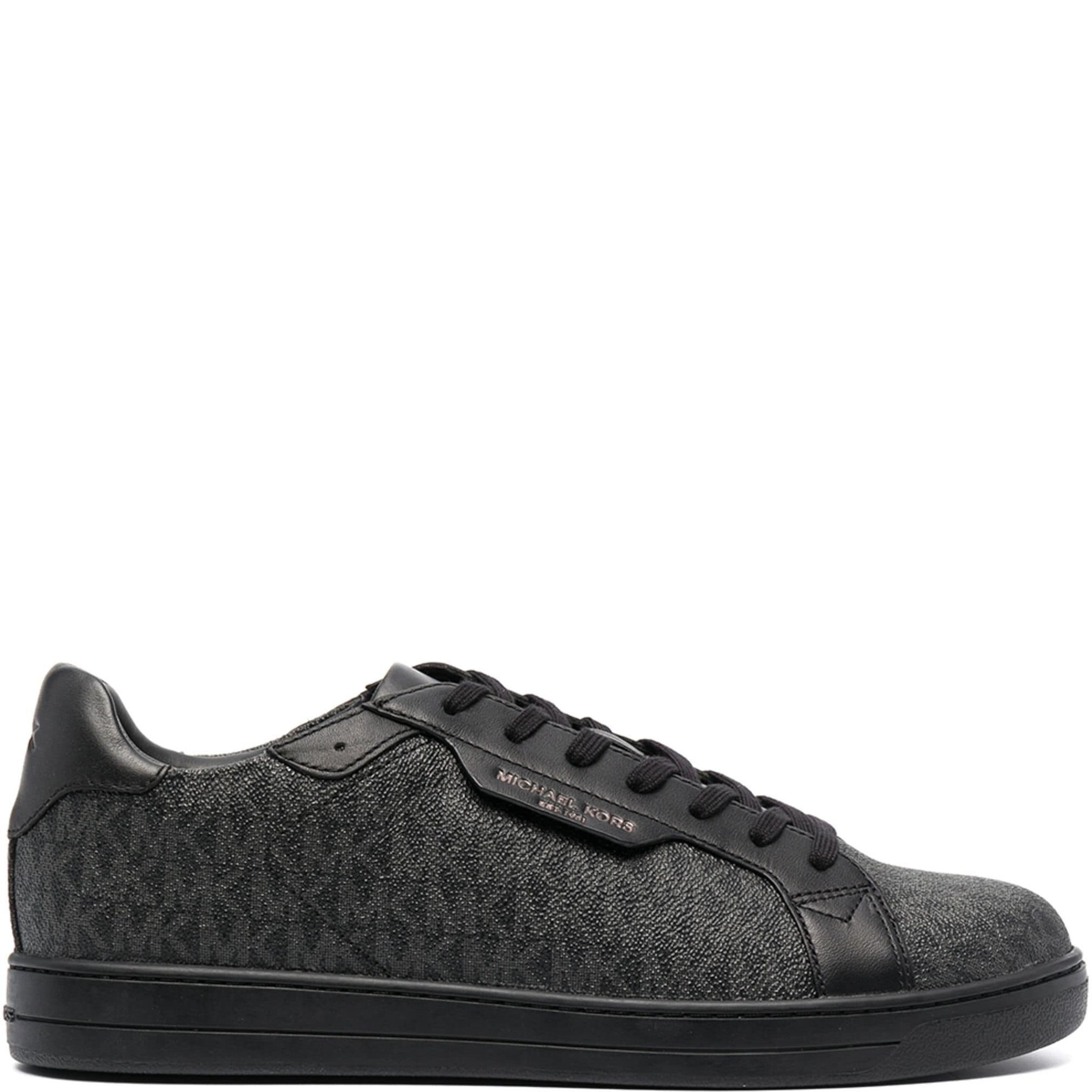 MICHAEL KORS Sportiniai bateliai vyrams, Juoda, Keating lace up sneakers 2
