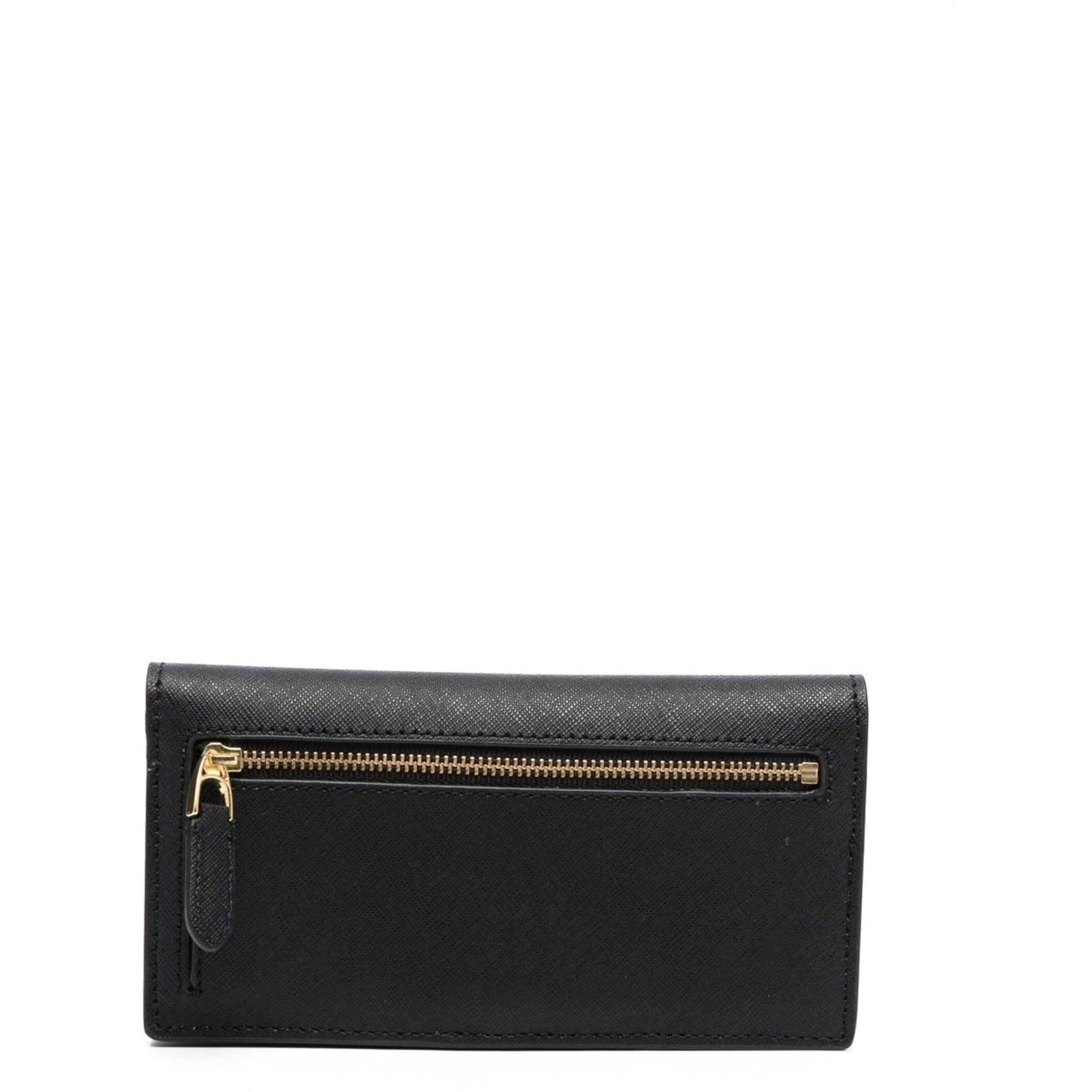 LAUREN RALPH LAUREN Piniginė moterims, Juoda, Slim medium wallet 2