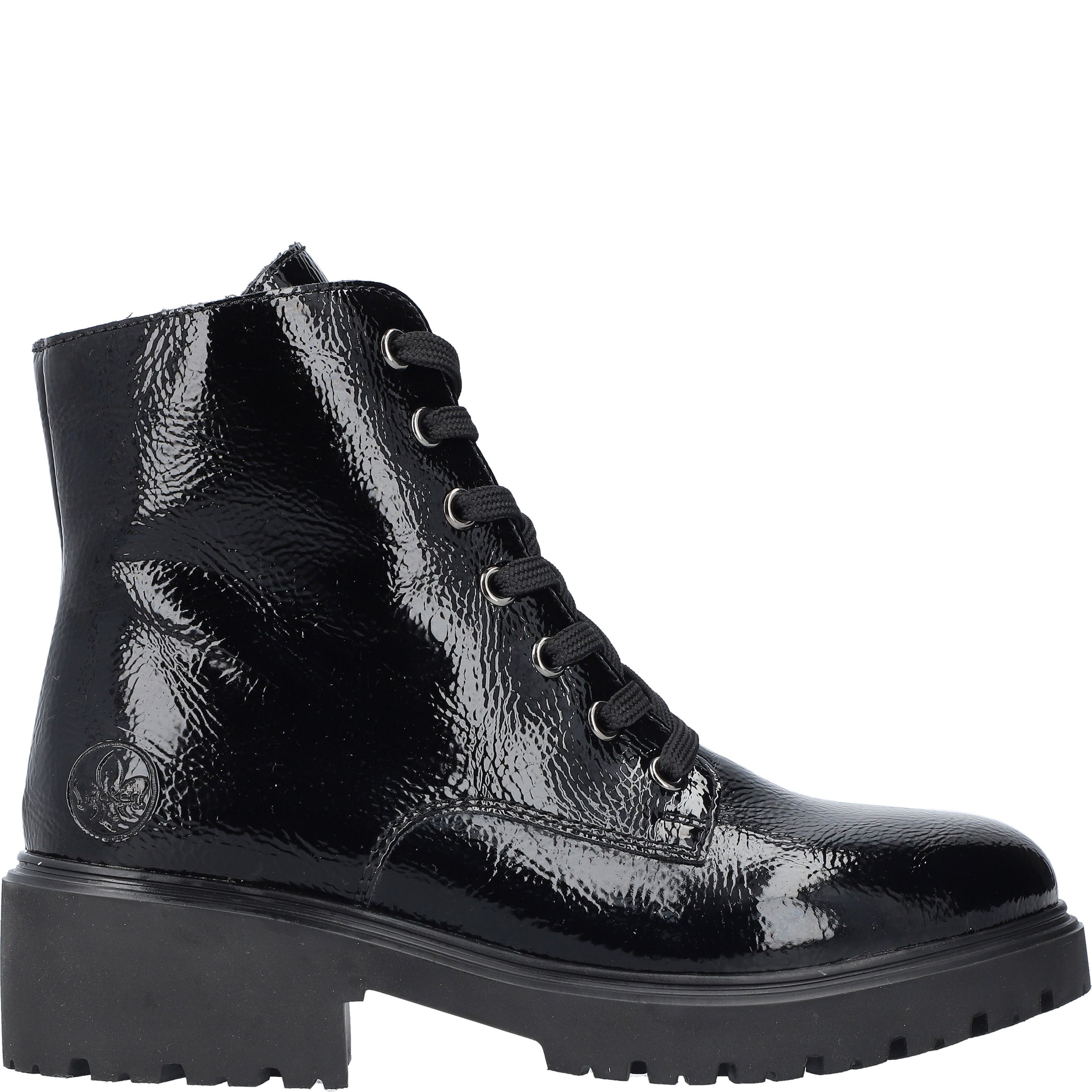 RIEKER Aulinukai moterims, Juoda, Ladies mid height boots 2