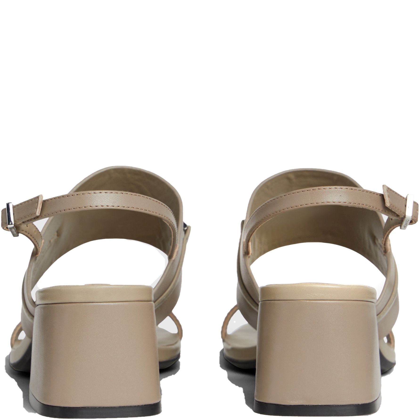 CALVIN KLEIN Basutės moterims, Pilka, Heel sandal 45 bar 3