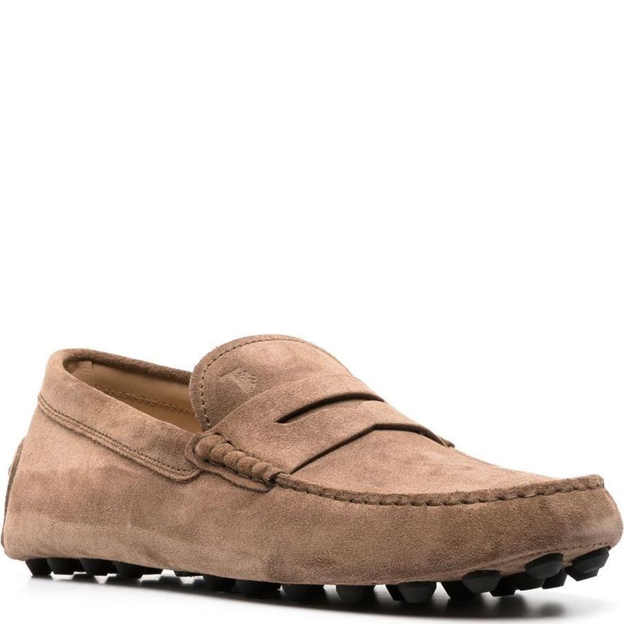 TODS Mokasinai vyrams, Pilka, Gommino macro mocassins 1