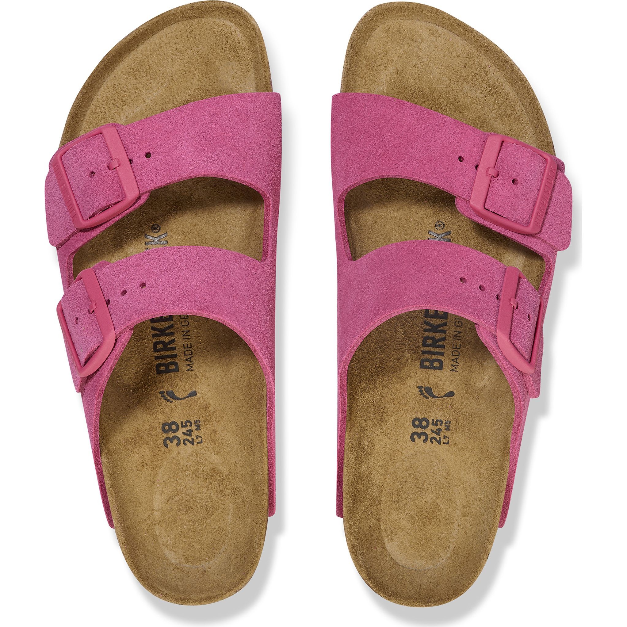 BIRKENSTOCK Šlepetės moterims, Rožinė, Arizona LEVE slippers 4