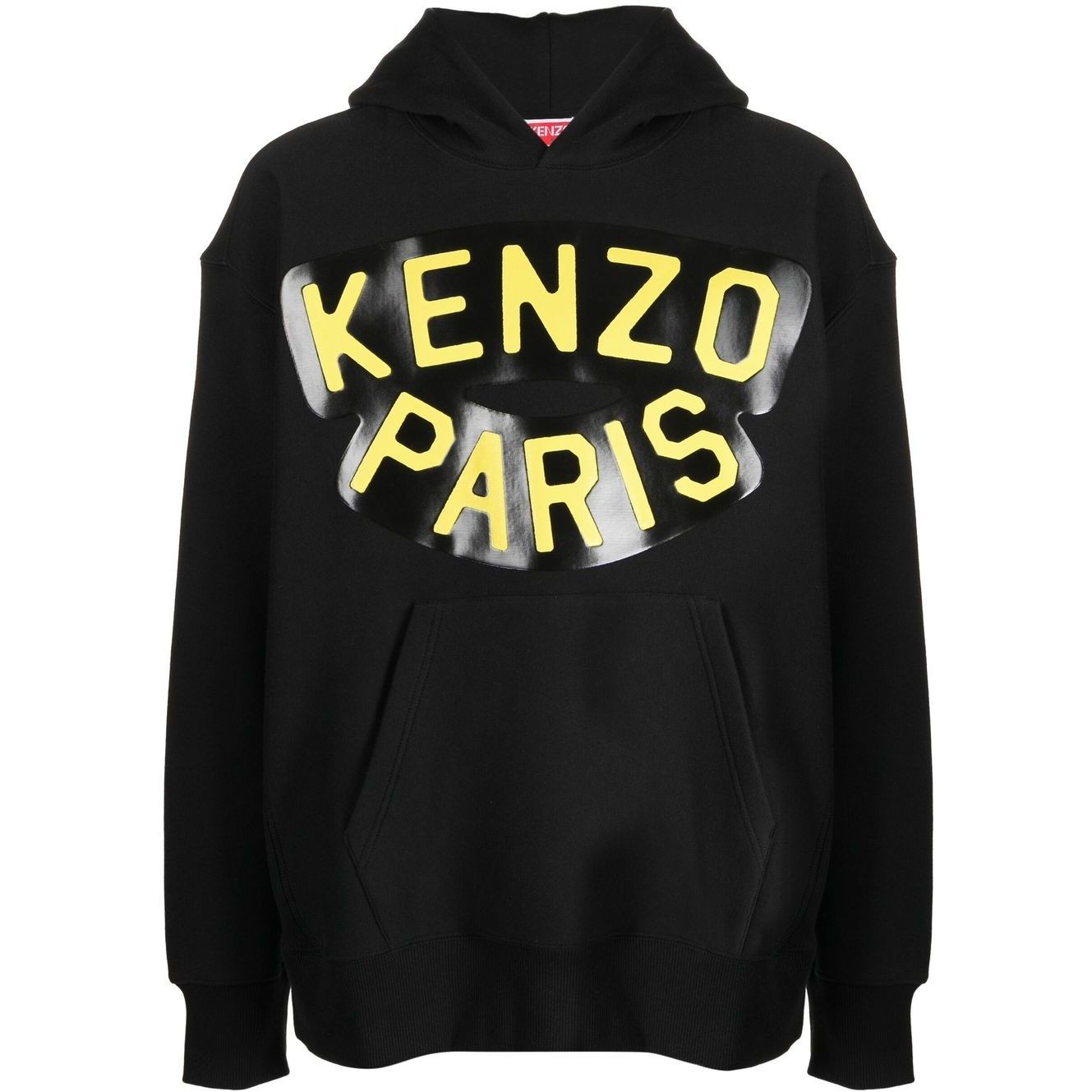 KENZO Džemperis vyrams, Juoda, Kenzo sailor oversize hoodie