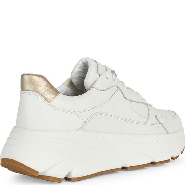 GEOX Laisvalaikio bateliai moterims, Balta, Diamanta sneakers 4