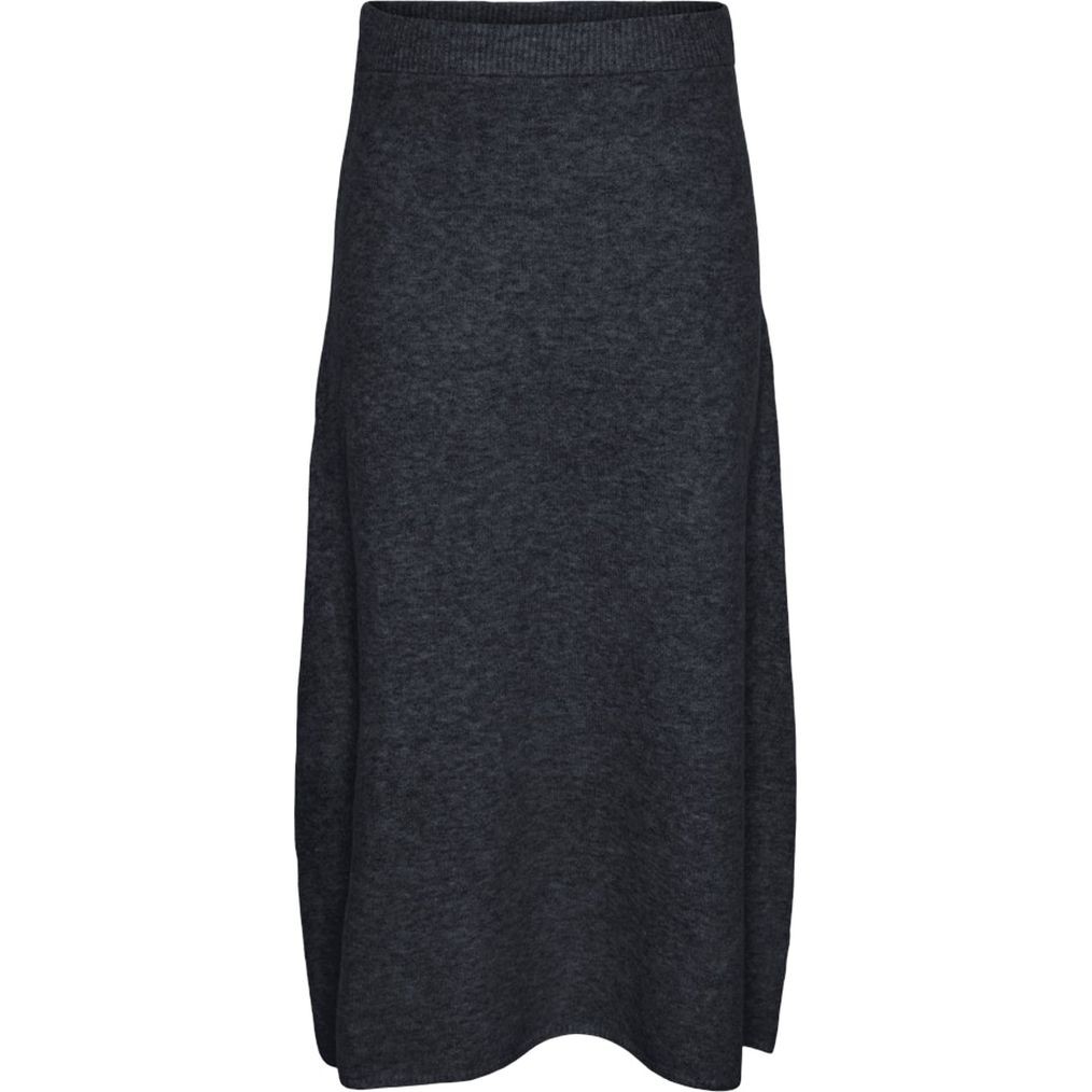 PIECES Maxi sijonas moterims, Mėlyna, Nanu long knit skirt 1