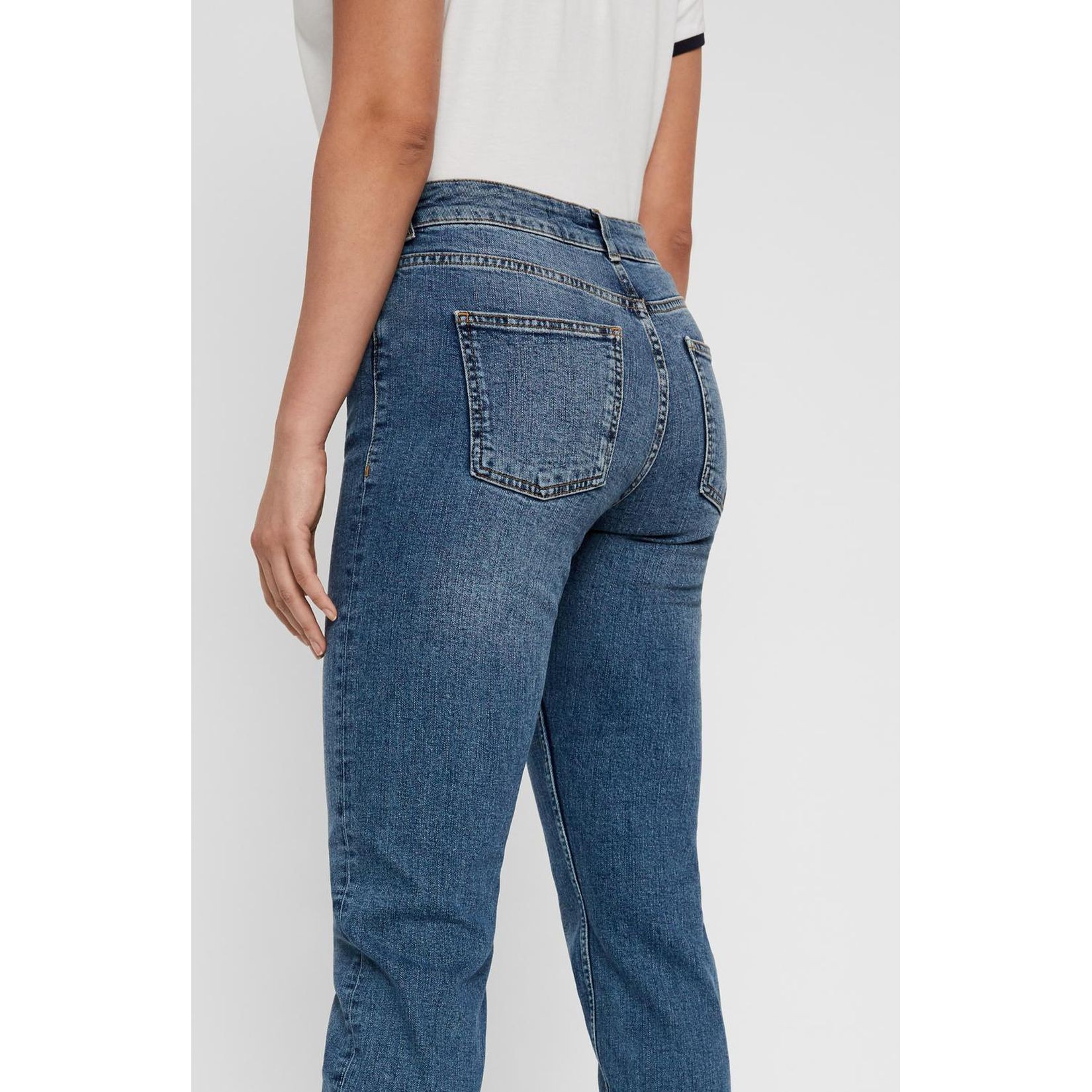 NOISY MAY Tiesūs džinsai moterims, Mėlyna, NMJENNA NW STRAI 5