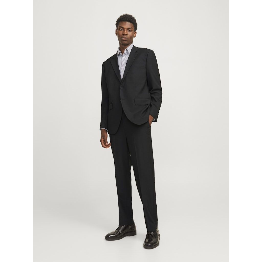 JACK & JONES Švarkas vyrams, Juoda, Bush wick mathew reg trouser 5