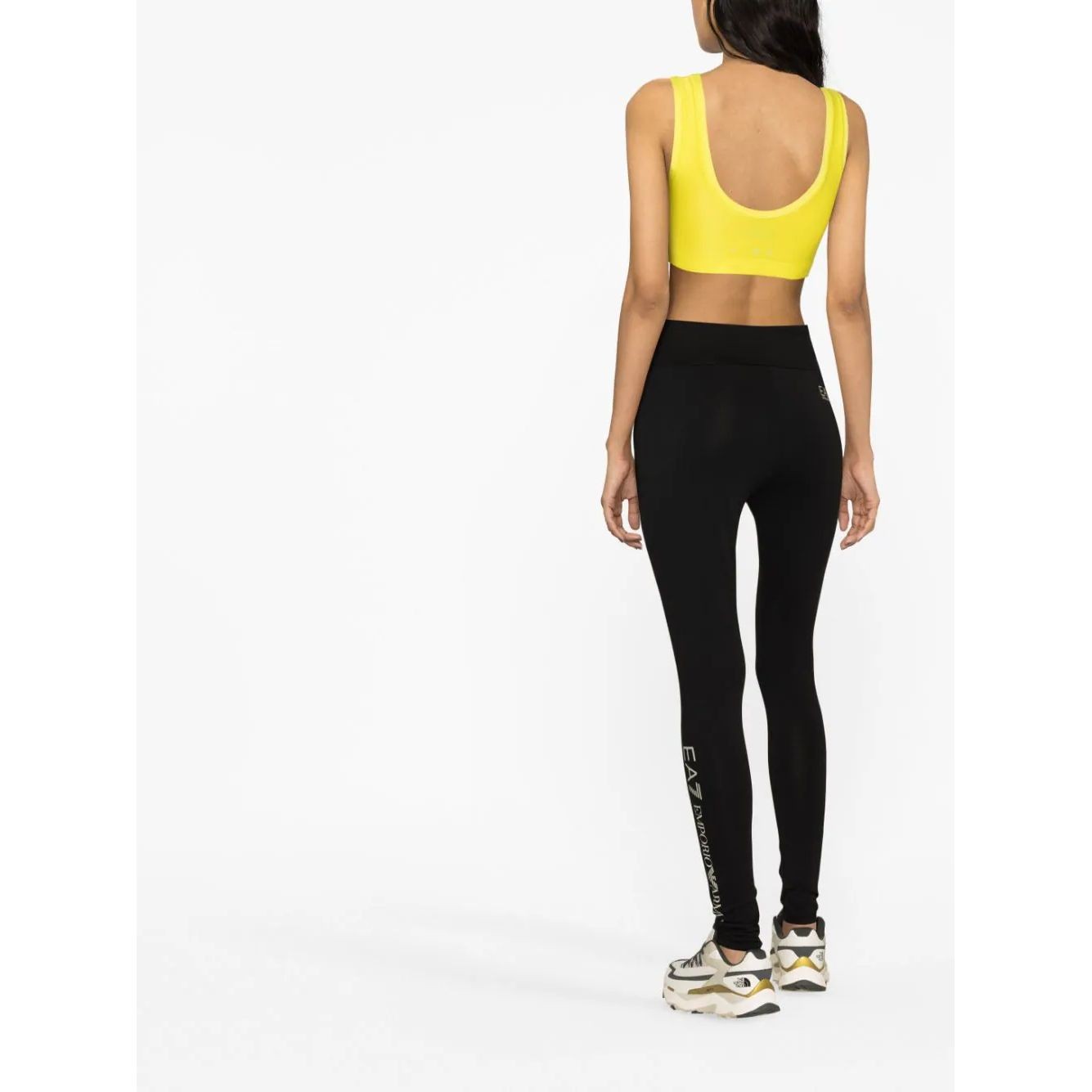 EA7 Tamprės moterims, Juoda, Leggings 3