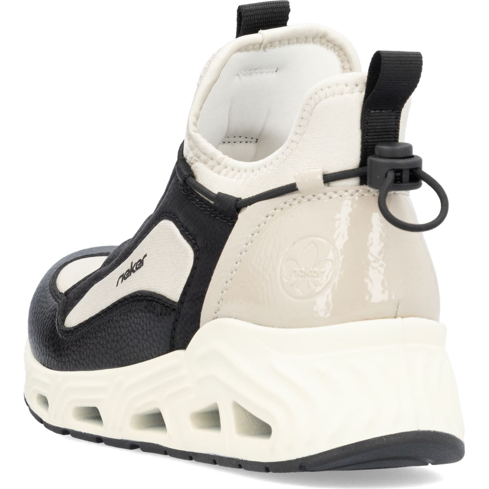 RIEKER Laisvalaikio bateliai moterims, Juoda, Ladies short boots 5