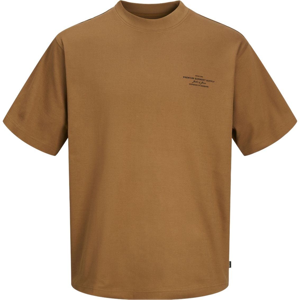 JACK & JONES Marškinėliai vyrams, Ruda, Chad branding 1