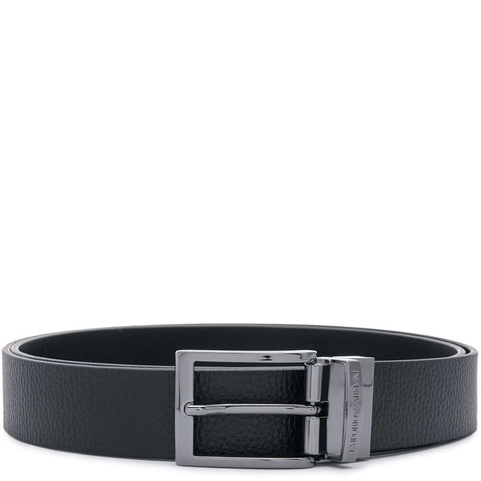 EMPORIO ARMANI Diržas vyrams, Juoda, Tongue belt 1