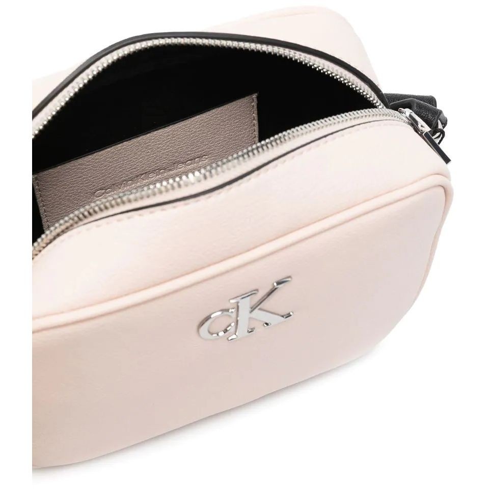 CALVIN KLEIN JEANS Rankinė per petį moterims, Rožinė, Minimal monogram camera bag 4