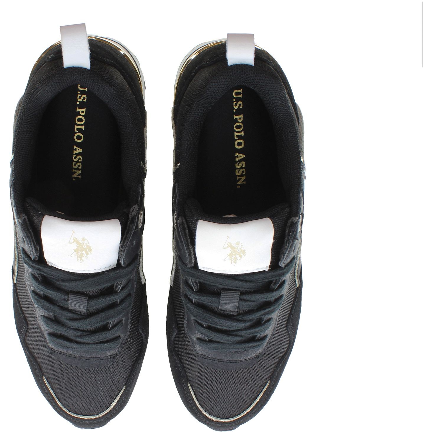 U.S.POLO Sportiniai bateliai moterims, Juoda, SPORT SHOE 3