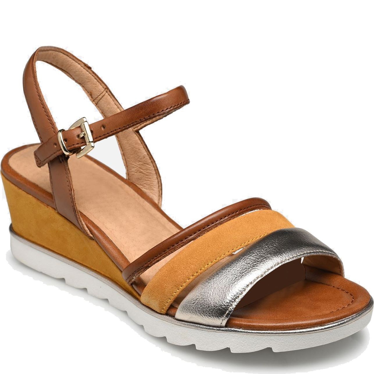 MARCO TOZZI Basutės moterims, Geltona, SANDALS 1