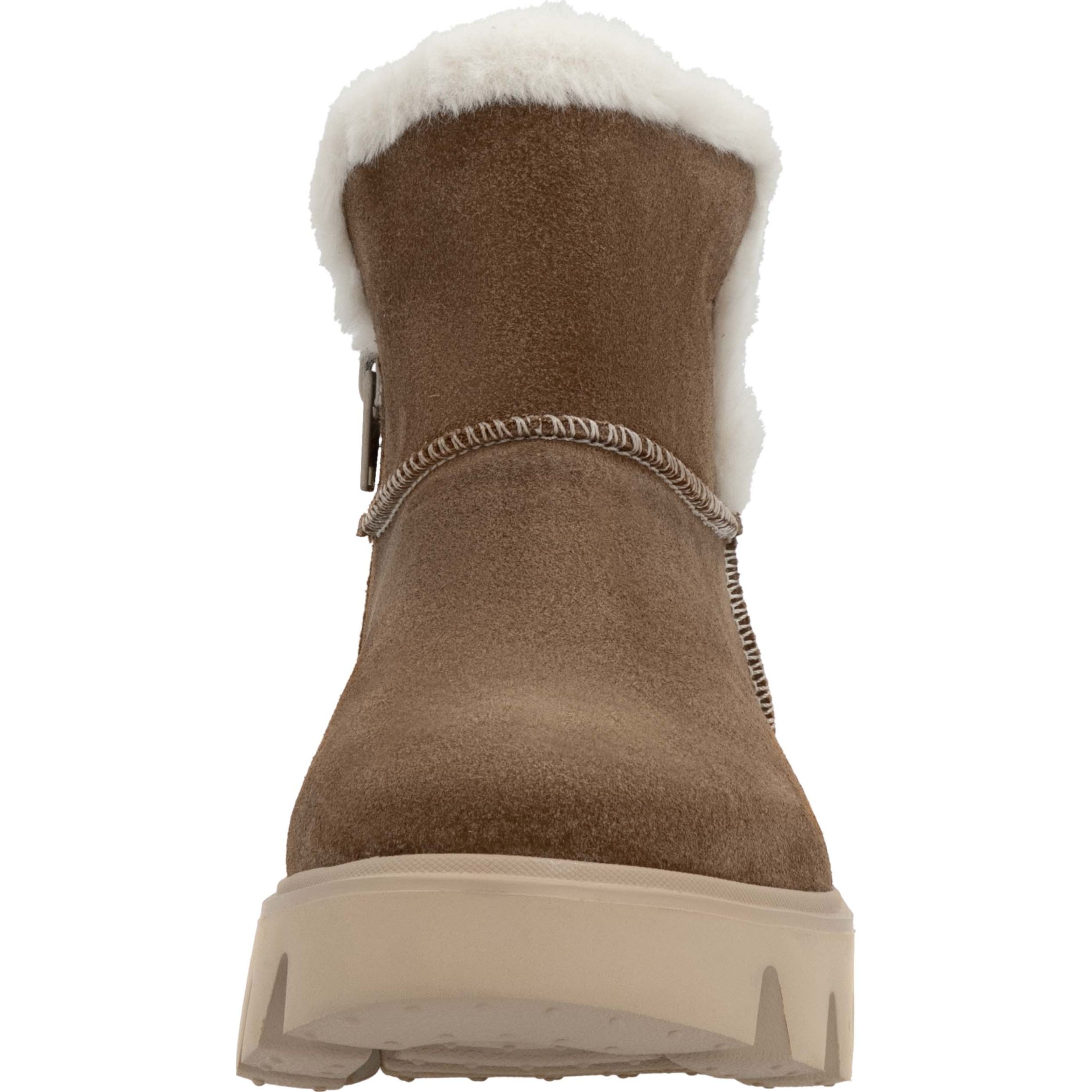 RIEKER EVOLUTION Aulinukai moterims, Ruda, Ladies mid height boots 8