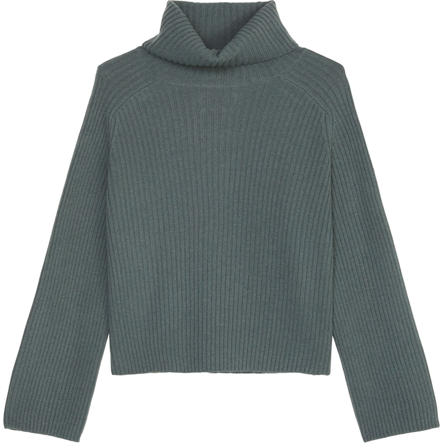 MARC O'POLO Megztinis su kaklu moterims, Žalia, Turtleneck M10621160585 1